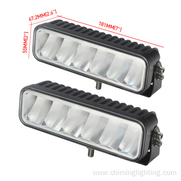 7 Inch Spot Working Light LED Headlights 30W Led Work Light Bar Truck Light Bar For Car